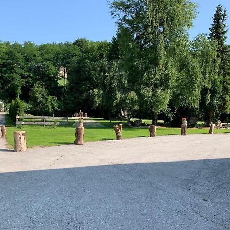 Landgasthof Steinmuehl Hofbauer Fruehstueckspension Und Campingplatz Waidhofen an der Ybbs Esterno foto